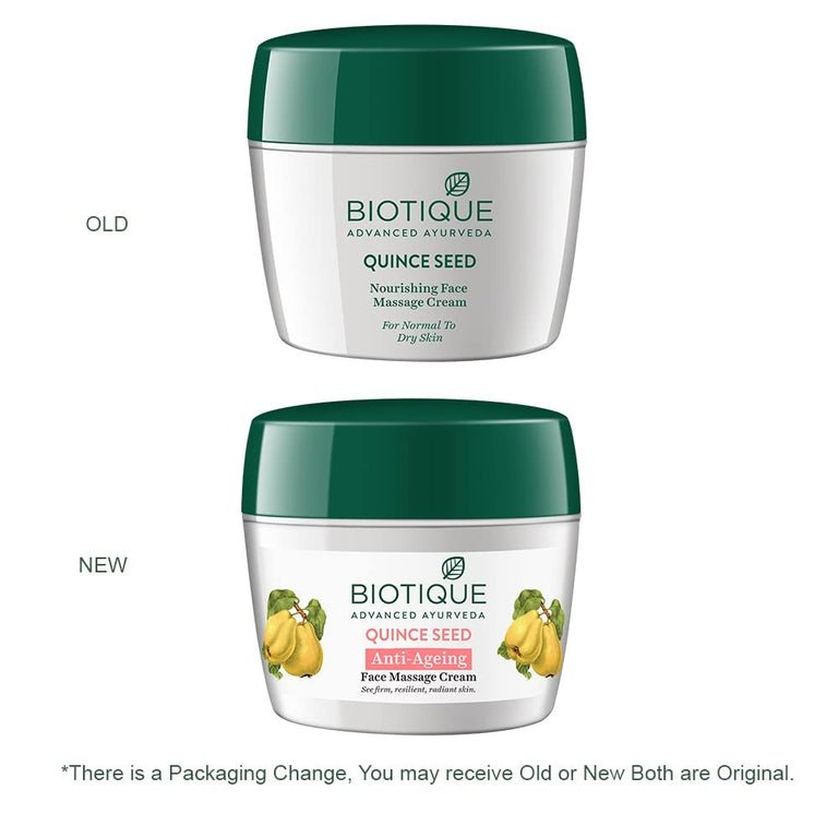 Biotique Bio Quince Seed Nourishing Face Massage Cream - 50 Gm