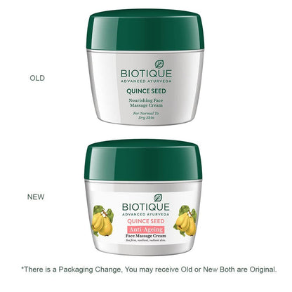 Biotique Bio Quince Seed Nourishing Face Massage Cream - 50 Gm
