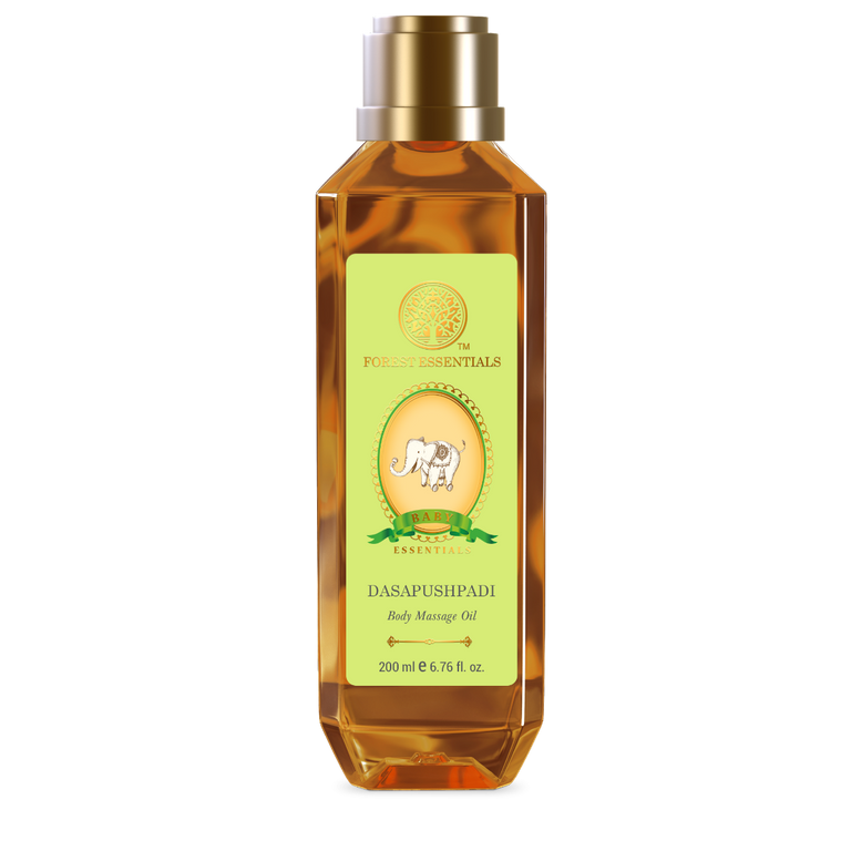 Forest Essentials Dasapushpadi Baby Body Massage Serum - 200 ml