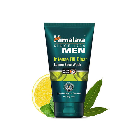 Himalaya Men Intense Oil Clear Lemon Face Wash - 50 ml