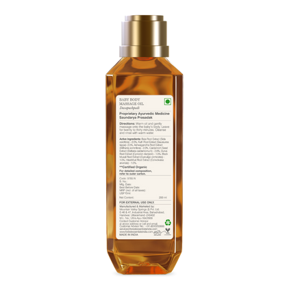Forest Essentials Dasapushpadi Baby Body Massage Serum - 200 ml