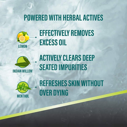 Himalaya Men Intense Oil Clear Lemon Face Wash - 50 ml