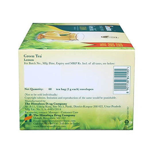 Himalaya Green Tea Lemon - 60 Teabags
