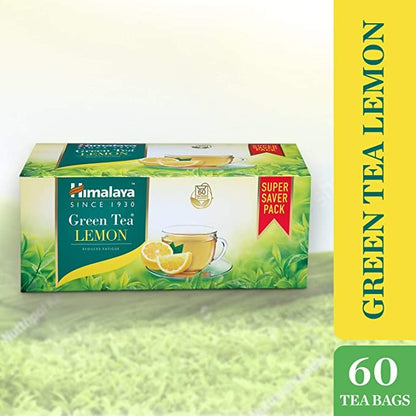 Himalaya Green Tea Lemon - 60 Teabags