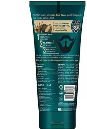 Himalaya Men Face and Beard Wash - 40 ml