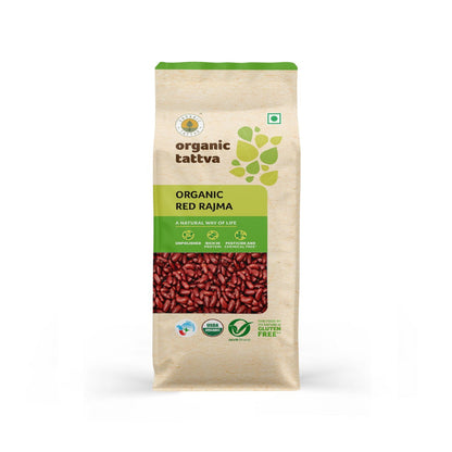 Organic Tattva Red Rajma (Jammu) - 500 gm