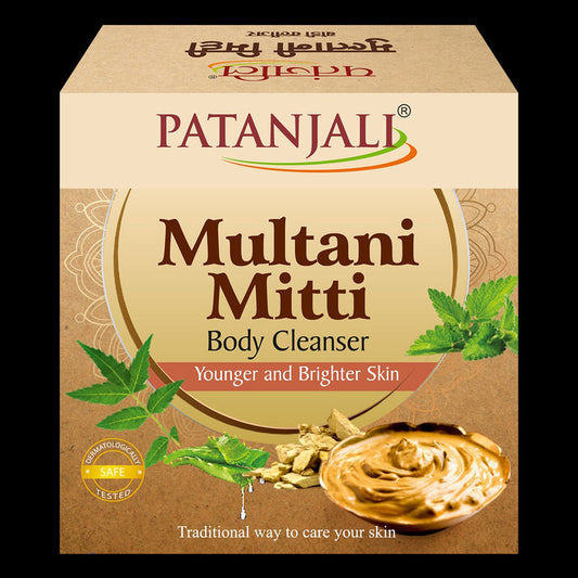 Patanjali Multani - Mitti Body Cleanser - Pack of 1 - 75 gm