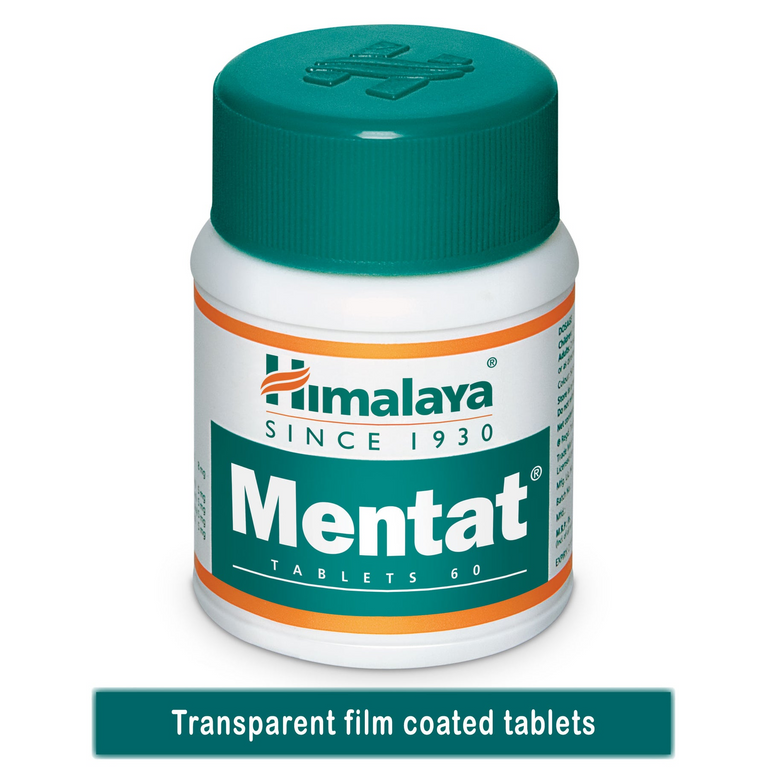 Himalaya Herbals Mentat Tablets - 60 tabs - Pack of 1