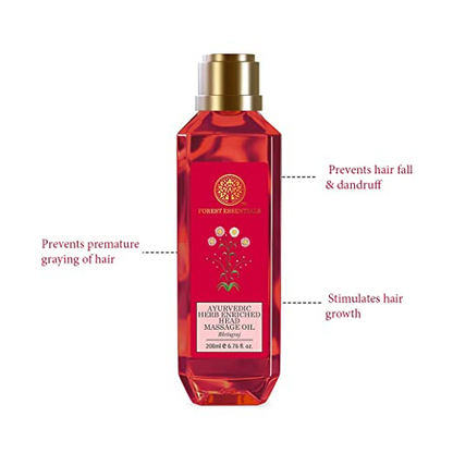 Forest Essentials Ayurvedic Herb Enriched Head Massage Oil Bhringraj - 50 ml