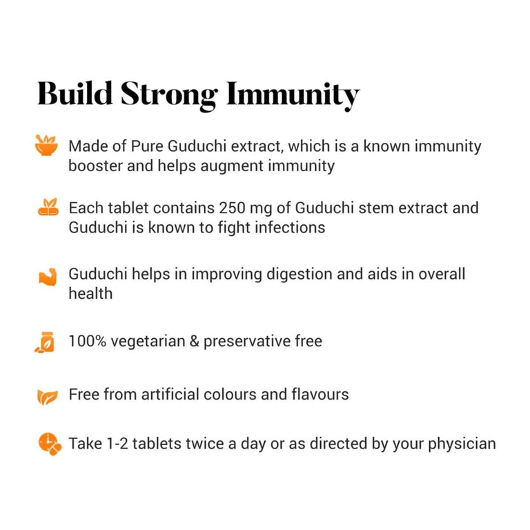 Himalaya Herbals - Guduchi Immunity Wellness - Pack of 1 - 60 tabs