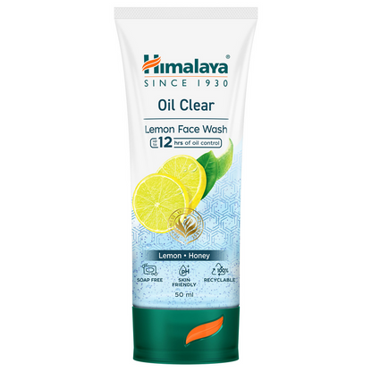 Himalaya Herbals Oil Clear Lemon Face Wash - 50 ml