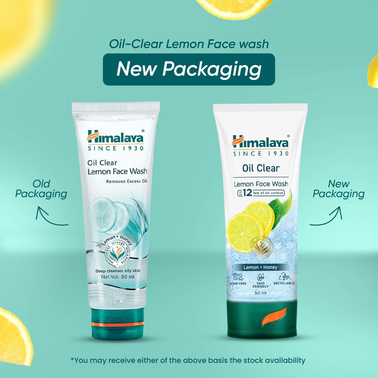 Himalaya Herbals Oil Clear Lemon Face Wash - 50 ml