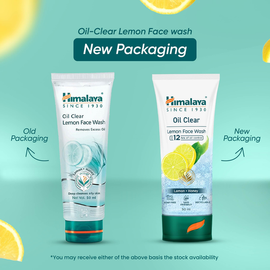 Himalaya Herbals Oil Clear Lemon Face Wash - 50 ml