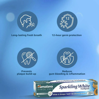 Himalaya Sparkling White Tooth Paste - 80 gm