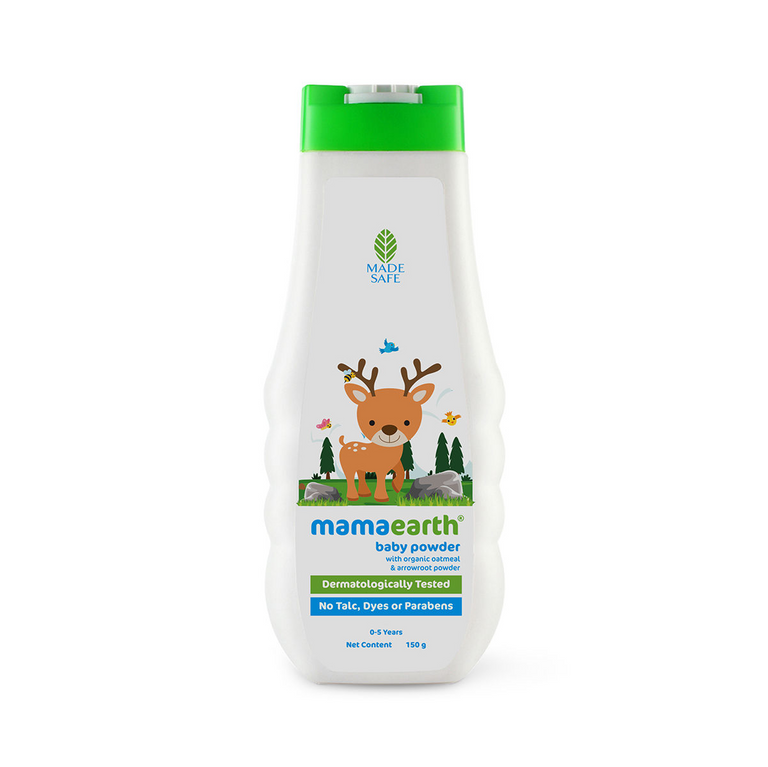 Mamaearth Dusting Baby Powder For Calms & Relaxes Skin, Prevents Diaper Rash - 150 gm