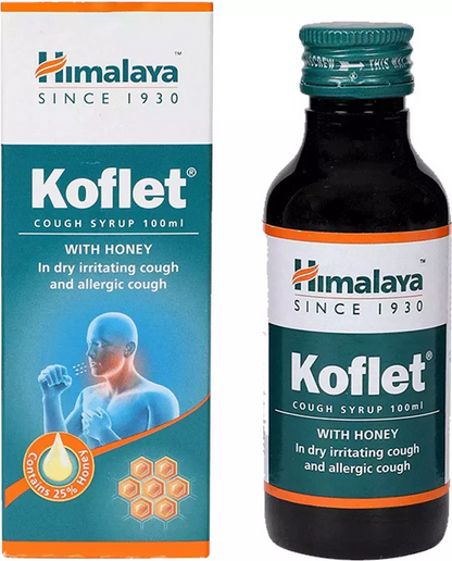 Himalaya Herbals - Koflet Cough Syrup - 100 ml