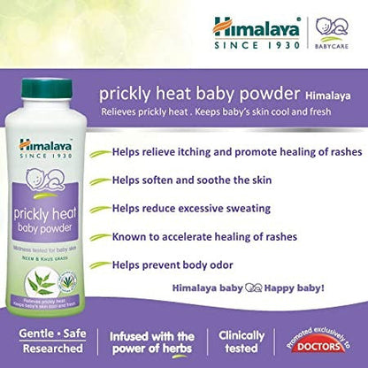 Himalaya Herbals - Prickly Heat Baby Powder - 100 gm