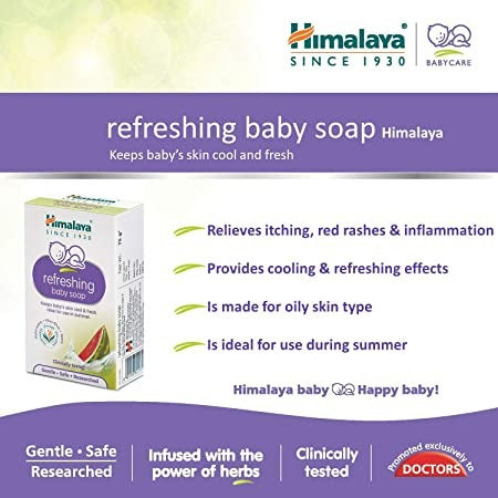 Himalaya Herbals - Refreshing Baby Soap - 75 gm