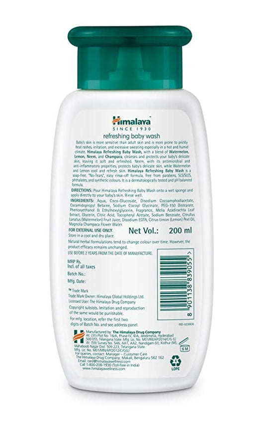 Himalaya Herbals - Refreshing Baby Wash - 100 ml