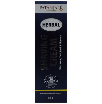 Patanjali Herbal Shaving Cream - 80 gm