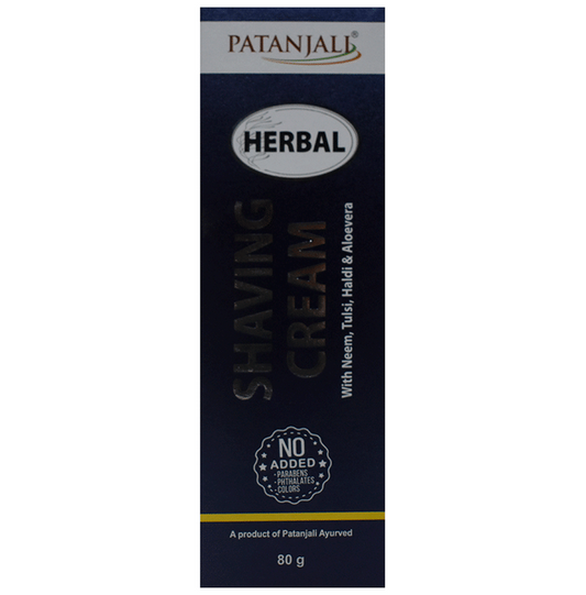 Patanjali Herbal Shaving Cream - 80 gm