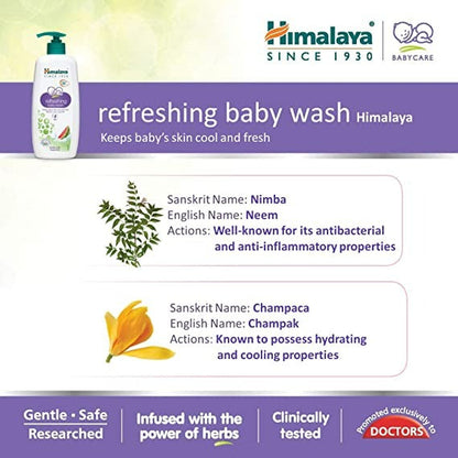 Himalaya Herbals - Refreshing Baby Wash - 100 ml