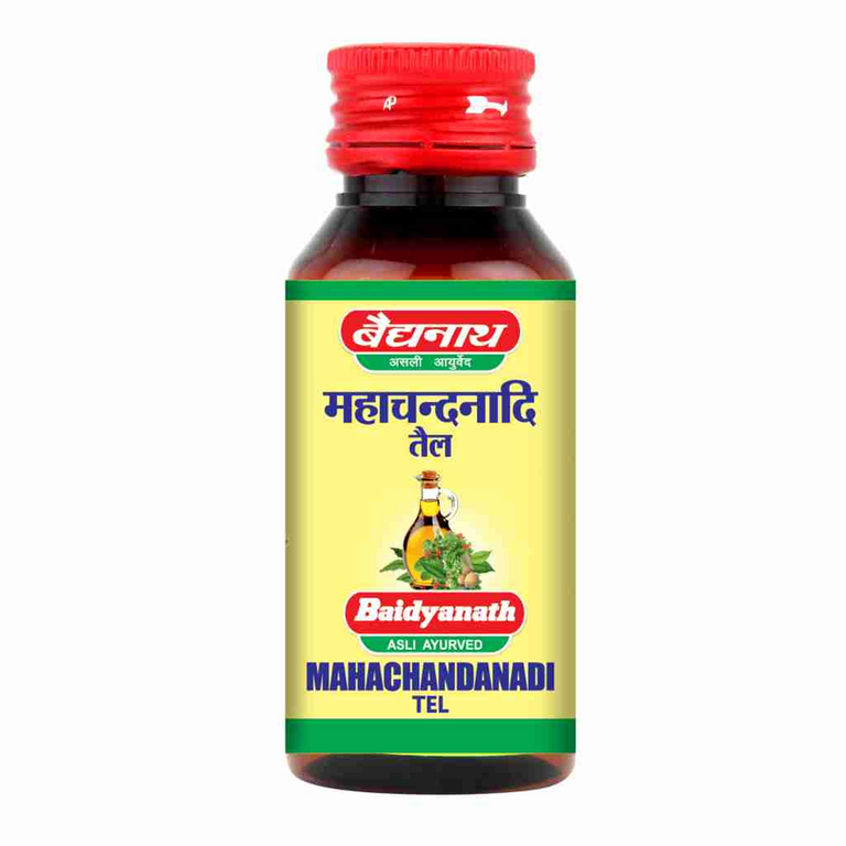 Baidyanath Jhansi Mahachandanadi Tel (KesarYukt) - 50 ml