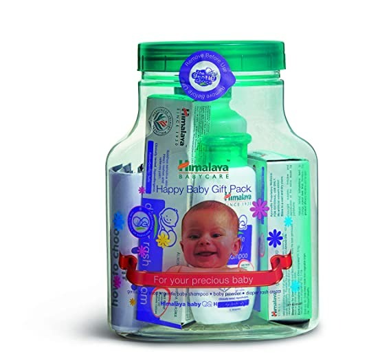 Himalaya Herbals Babycare Gift Jar (Soap, Shampoo, Rash Cream and Powder) - Combo