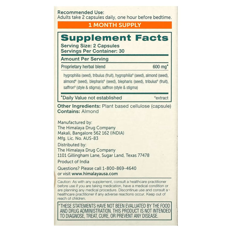 Himalaya Herbals - Kapikachhu Men's Wellness - Pack of 1 - 60 tabs