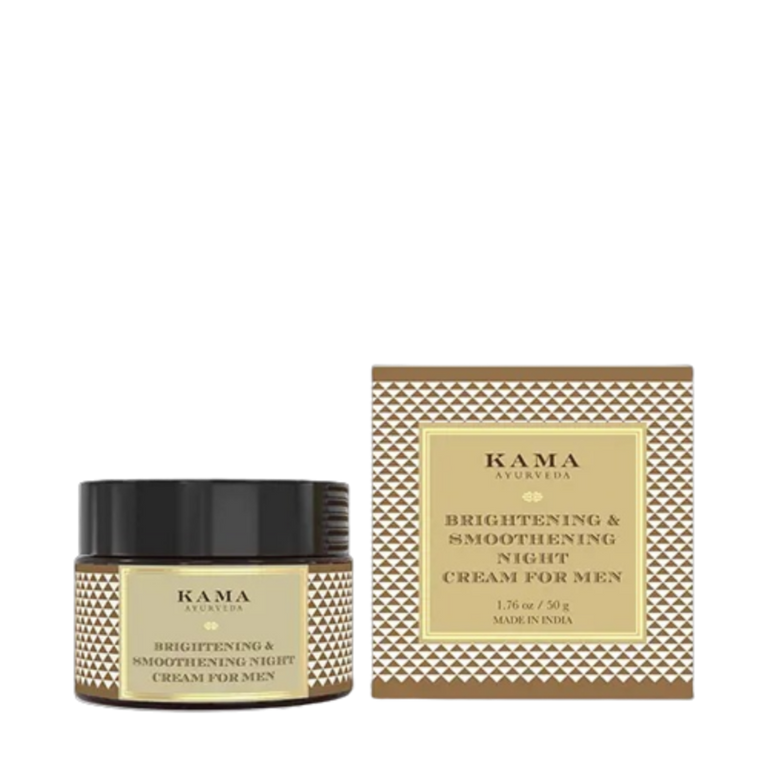 Kama Ayurveda Skin Brightening Night Cream For Men - 50 gm