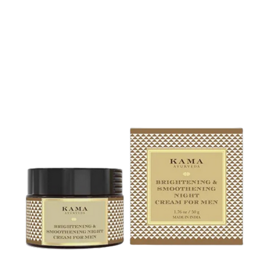Kama Ayurveda Skin Brightening Night Cream For Men - 50 gm