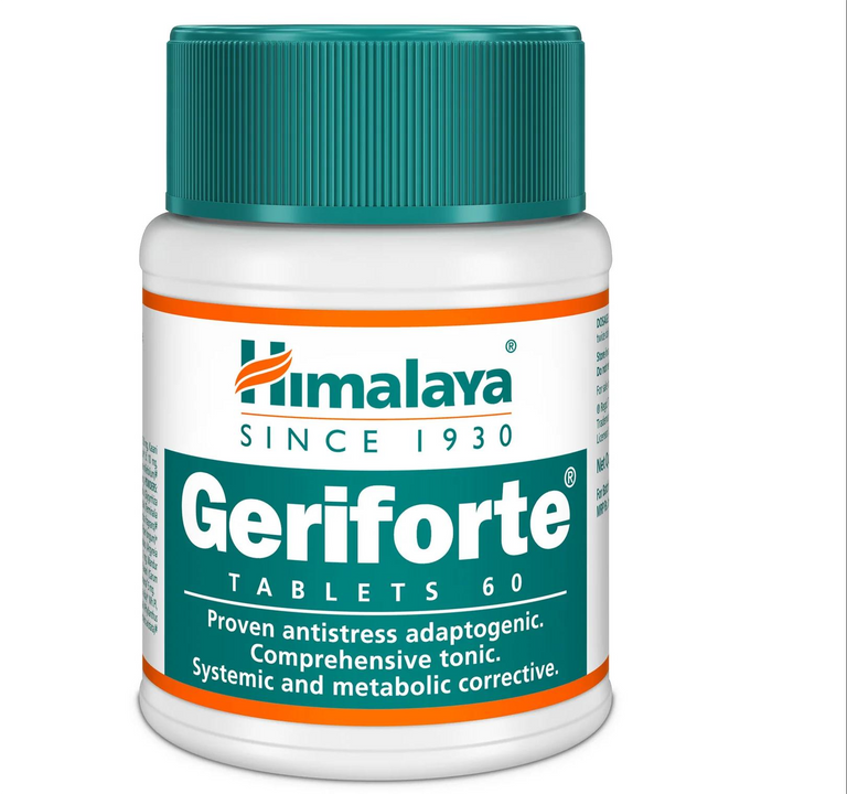 Himalaya Herbals - Geriforte Tablets - 60 tabs - Pack of 1