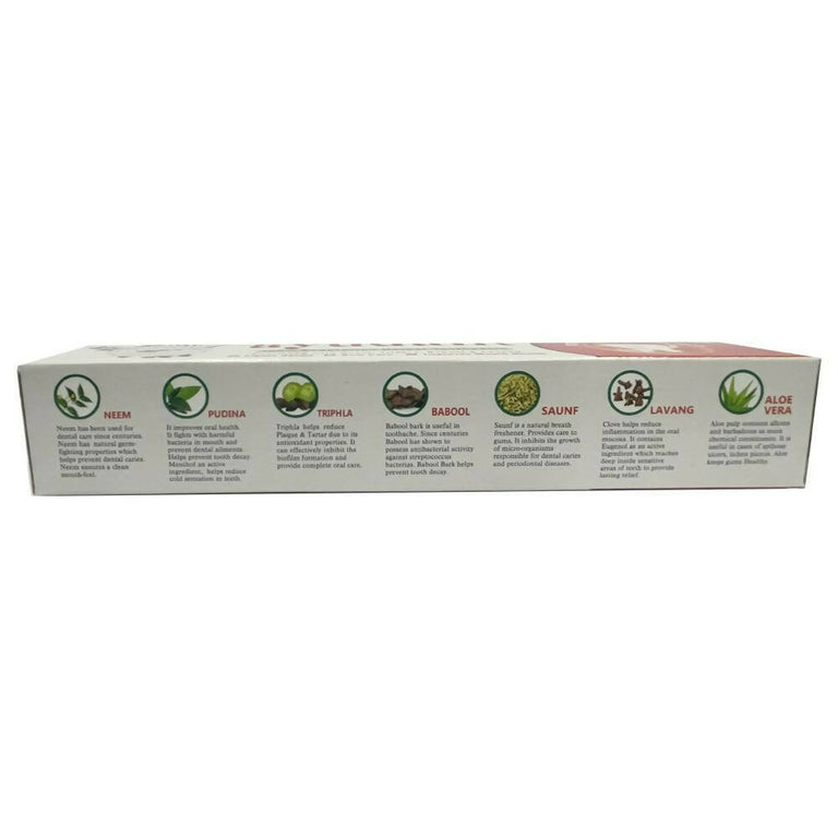 Baidyanath Jhansi Ayurvedant Ayudant Toothpaste - 100 gm