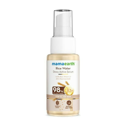 Mamaearth Rice Water Dewy Active Serum - 50 ml