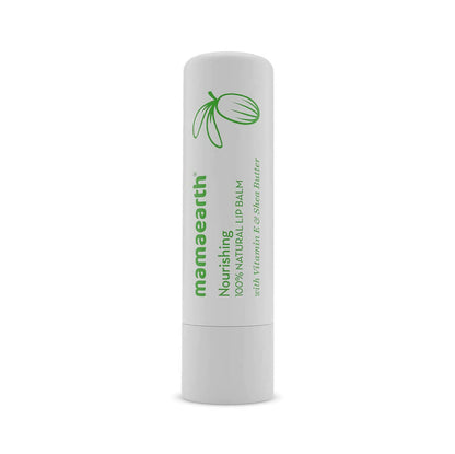 Mamaearth Vitamin E and Shea Butter Natural Lip Balm - 4 gm
