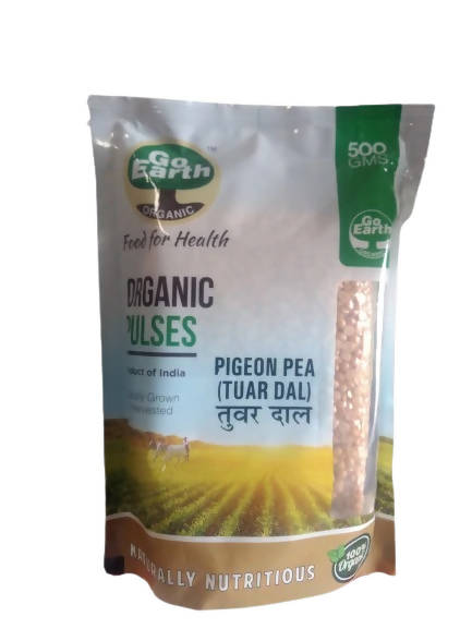 Go Earth Organic Pigeon Pea (Tuar Dal) - 500 gm