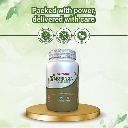 Patanjali Nutrela Moringa Tablets - 60 tabs