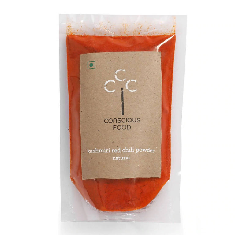 Conscious Food Kashmiri Red Chilli Powder - 100 gm