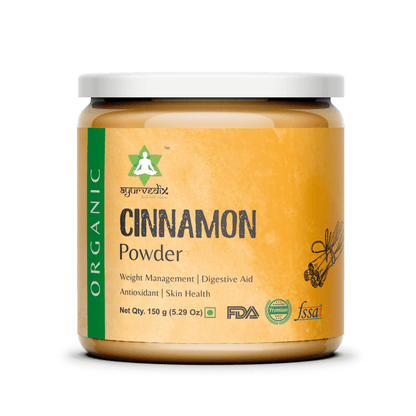 Ayurvedix Organic Cinnamon Powder - 150 gm