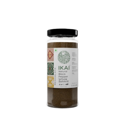 IKAI Natural Black Pepper Whole - 100 gm