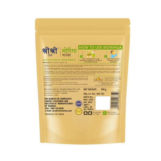 Sri Sri Tattva Moringa Powder - 100 gm