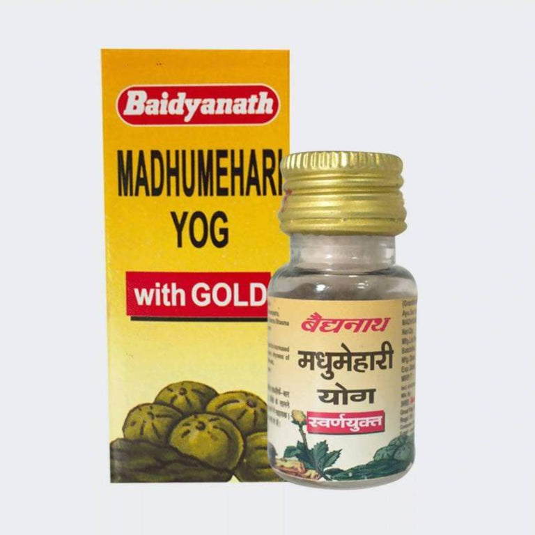 Baidyanath Madhumehari Yog With Gold - 30 tab
