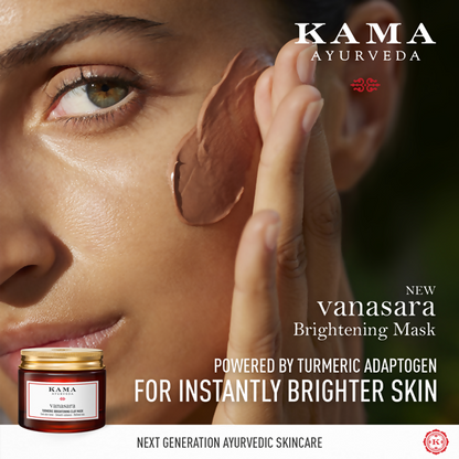 Kama Ayurveda Vanasara Turmeric Brightening Clay Mask - 50 ml