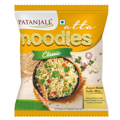 Patanjali Atta Noodles classic ( Pack of 10)