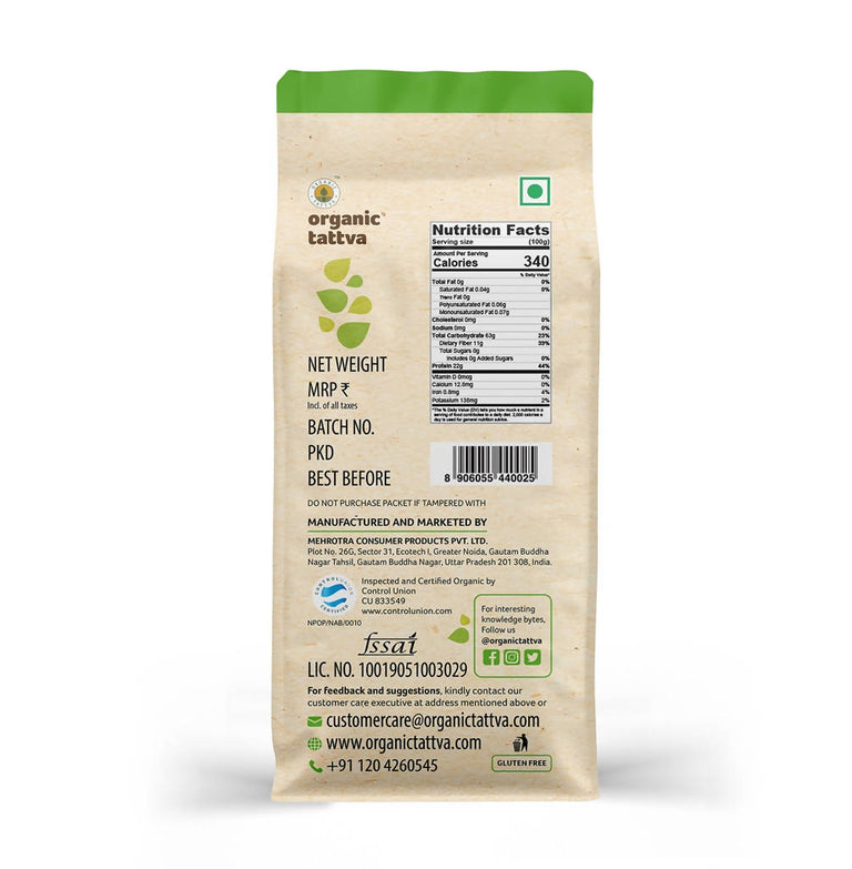 Organic Tattva Moong Dal Yellow Split - 500 gm