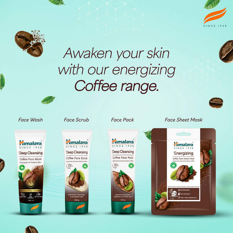 Himalaya Herbals Deep Cleansing Coffee Face Wash - 100 ml