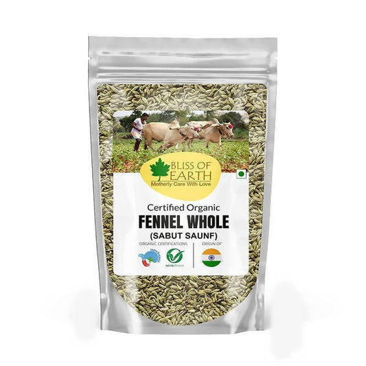 Bliss of earth Fennel Whole (Saunf) - 200 gm