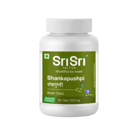 Sri Sri Tattva Shankapushpi - Brain Tonic Tablets - 60 tabs
