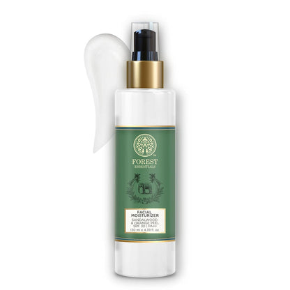 Forest Essentials Hydrating Facial Moisturiser with SPF 25 - Sandalwood & Orange Peel - 130 ml