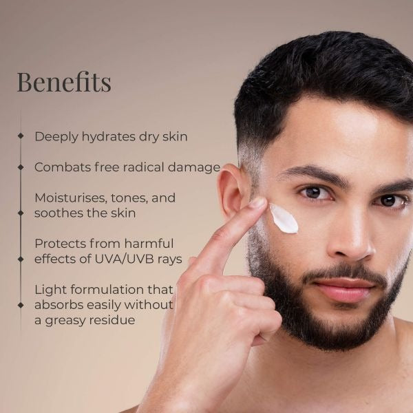 Forest Essentials Hydrating Facial Moisturiser with SPF 25 - Sandalwood & Orange Peel - 130 ml